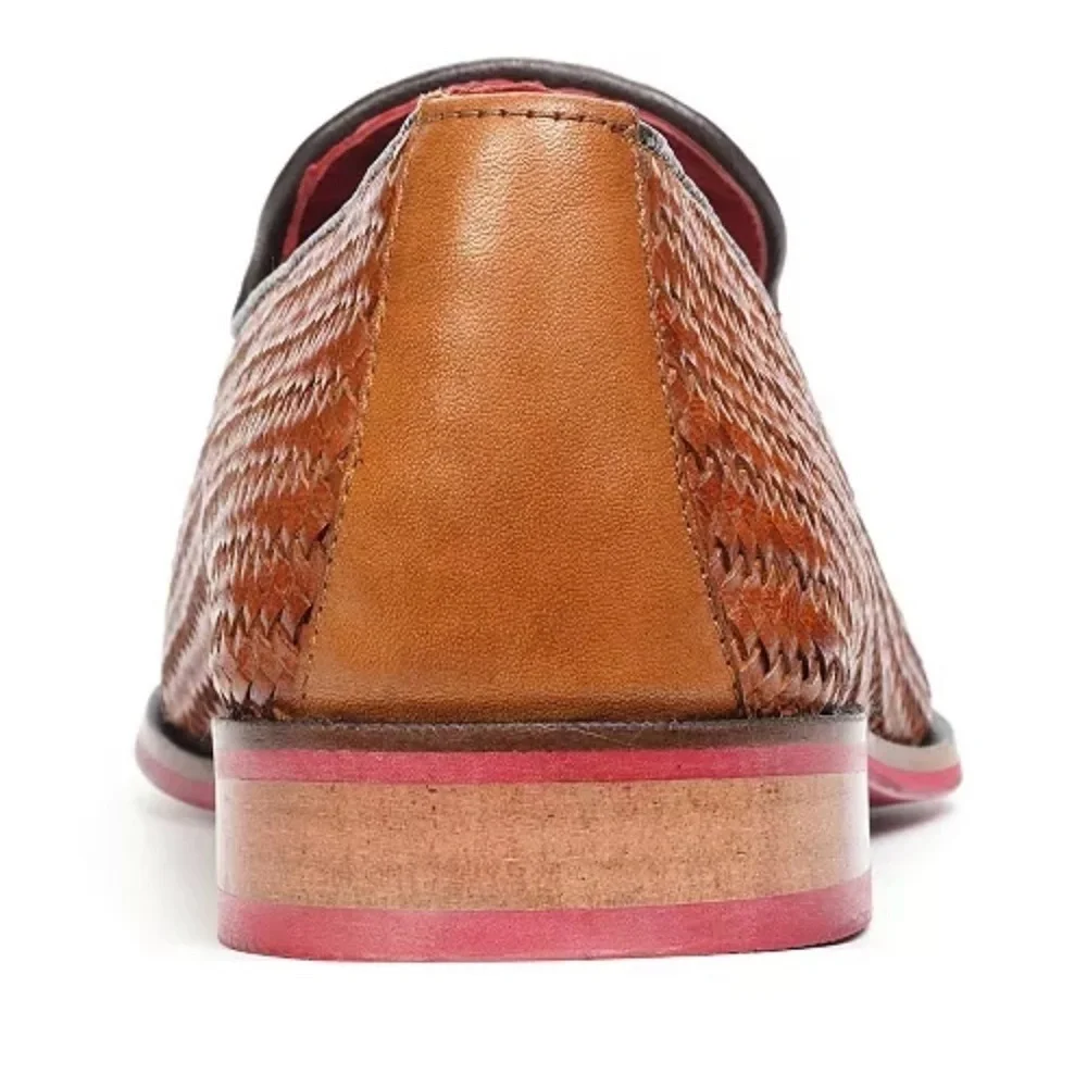 NWT Carlos by Carlos Santana Men's Gibson Weave Loafers